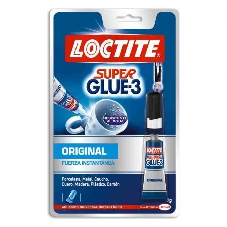 Loctite Super Glue-3 Pegamento Instantáneo 3 g